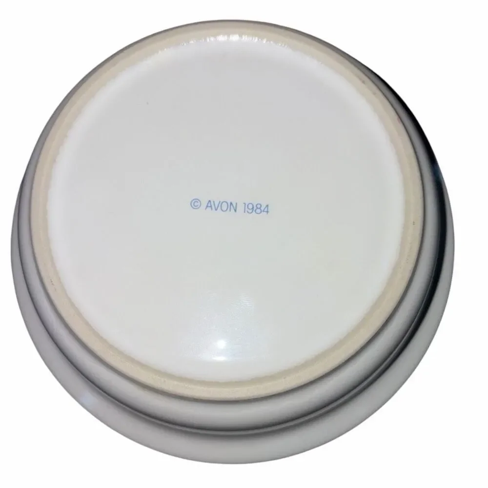 Vintage Avon 1984 Nursery Rhyme Child’s Bowl – Hey Diddle‎ Diddle
